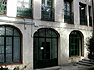 Fachada al jard&iacute;n, Edificio principal.