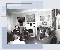 Reunión del Patronato de la Fundación en un domicilio particular. Madrid, junio de 1983