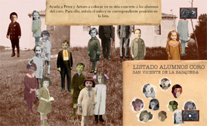pantallazo, fase coro